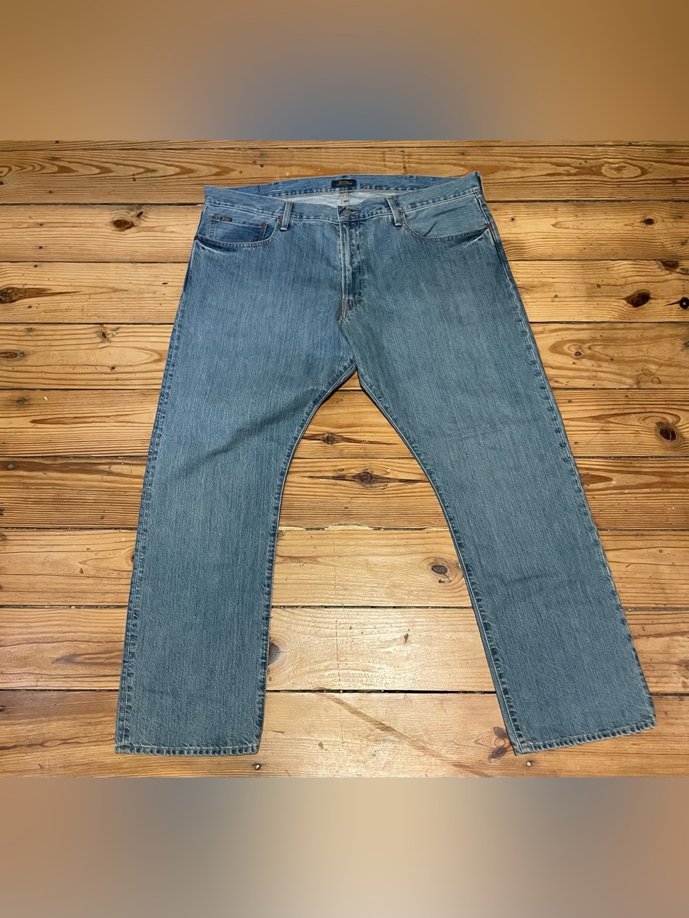 Polo Ralph Lauren Hampton Relaxed Straight Jeans Men’s 40x32 NWOT Denim